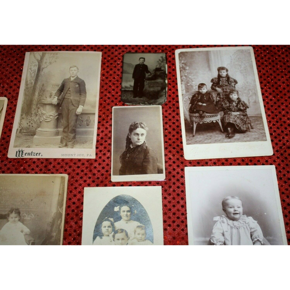 Antique Black & White Photographs Late 1800's to Early 1900's Lot 0f 15 #4 - Picture 3 of 6